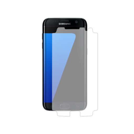 Folie de protectie Clasic Smart Protection Samsung S7 Edge tip Spigen,protectie completa ecran+Smart Spray?,Smart Squeegee? si microfibra incluse