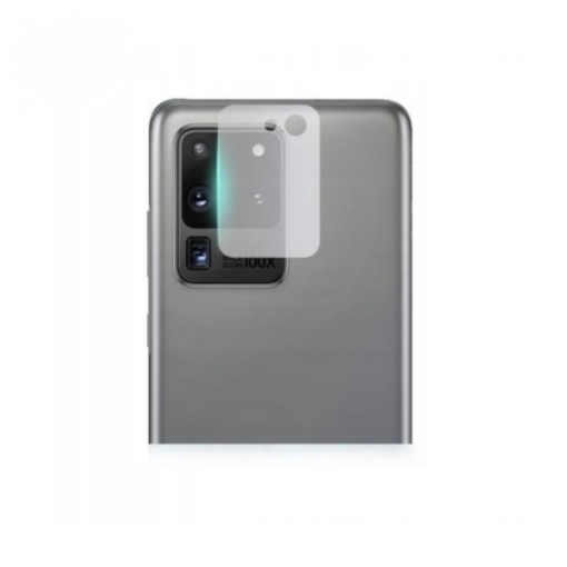 Protectie Smart Protection pentru lentile camera Samsung Galaxy S20 Ultra transparenta