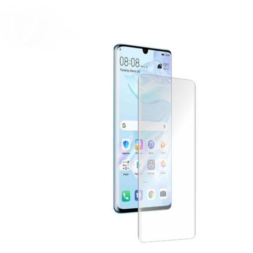 Folie Smart Protection Huawei P30 Pro compatibila cu Smart View Flip Cover, protectie pentru ecran