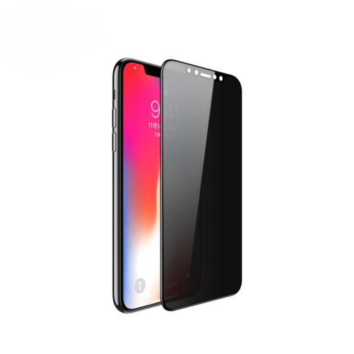 Tempered Glass - Privacy Ultra Smart Protection Iphone X/Xs ,folie protectie din 0.3 mm +instructiuni si kit instalare incluse,duritate antisoc 9H